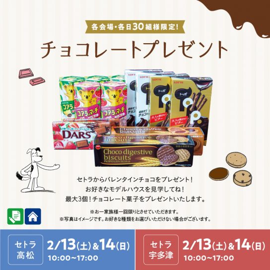 チョコレートプレゼント